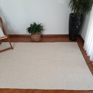 Large Cream Rug / Area Rug / Scandinavian Rug / Soft Rug / Room Rug / Living Room Rug / Hallway Rug / Bedroom Rug / Nursery Rug / Boho Rug