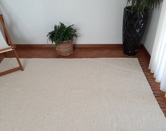 Large Cream Rug / Area Rug / Scandinavian Rug / Soft Rug / Room Rug / Living Room Rug / Hallway Rug / Bedroom Rug / Nursery Rug / Boho Rug