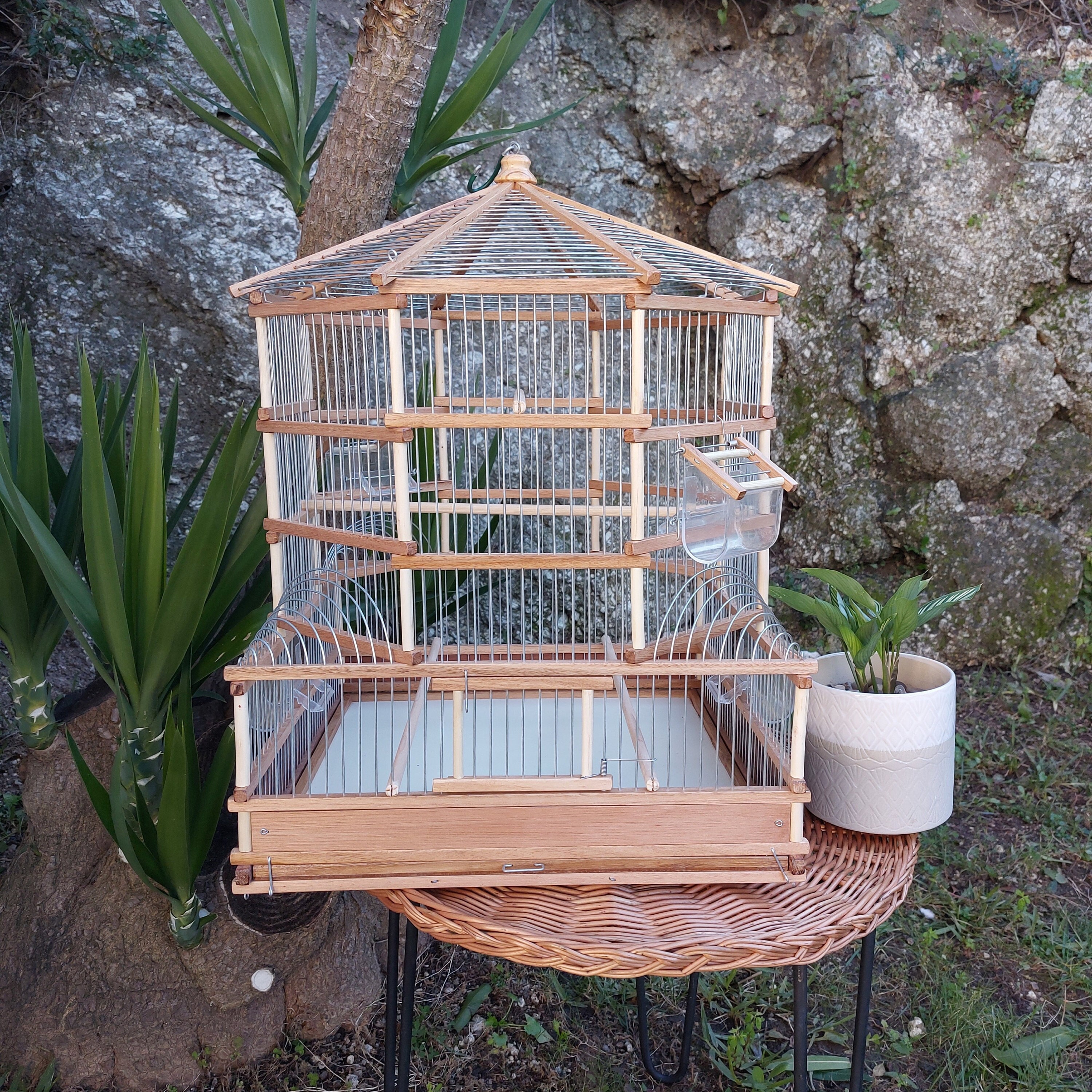 Handmade bird cage hot sale