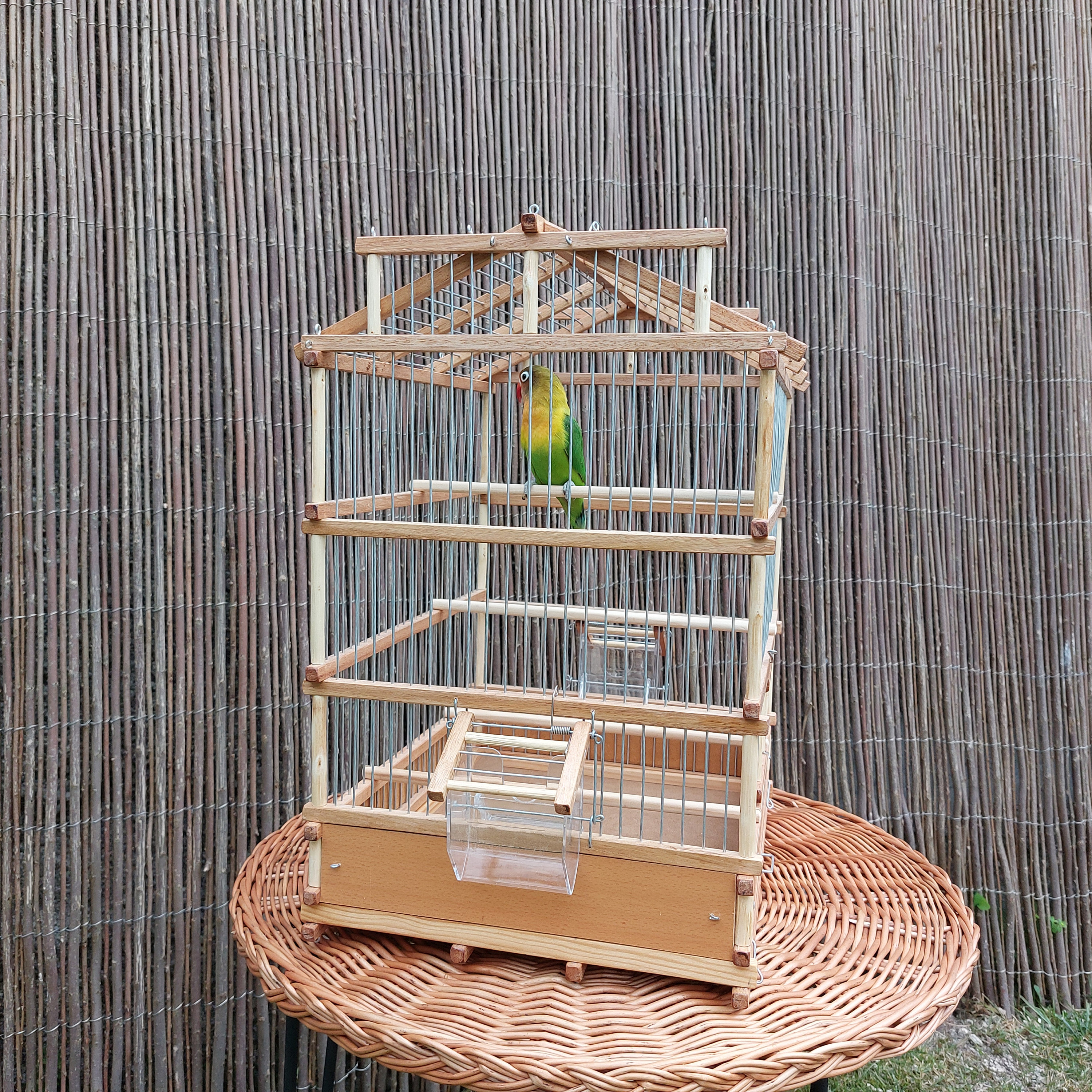ブランド: birdcage オウムの鳥かご長方形の鳥かご手作りの鳥かご