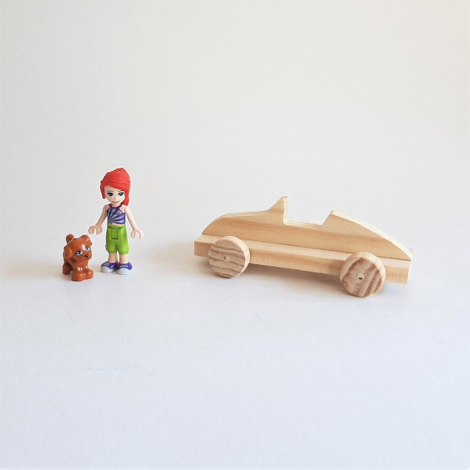 Wooden Car to Paint / Miniature Wooden Car / Wood Toy to Paint Etsy