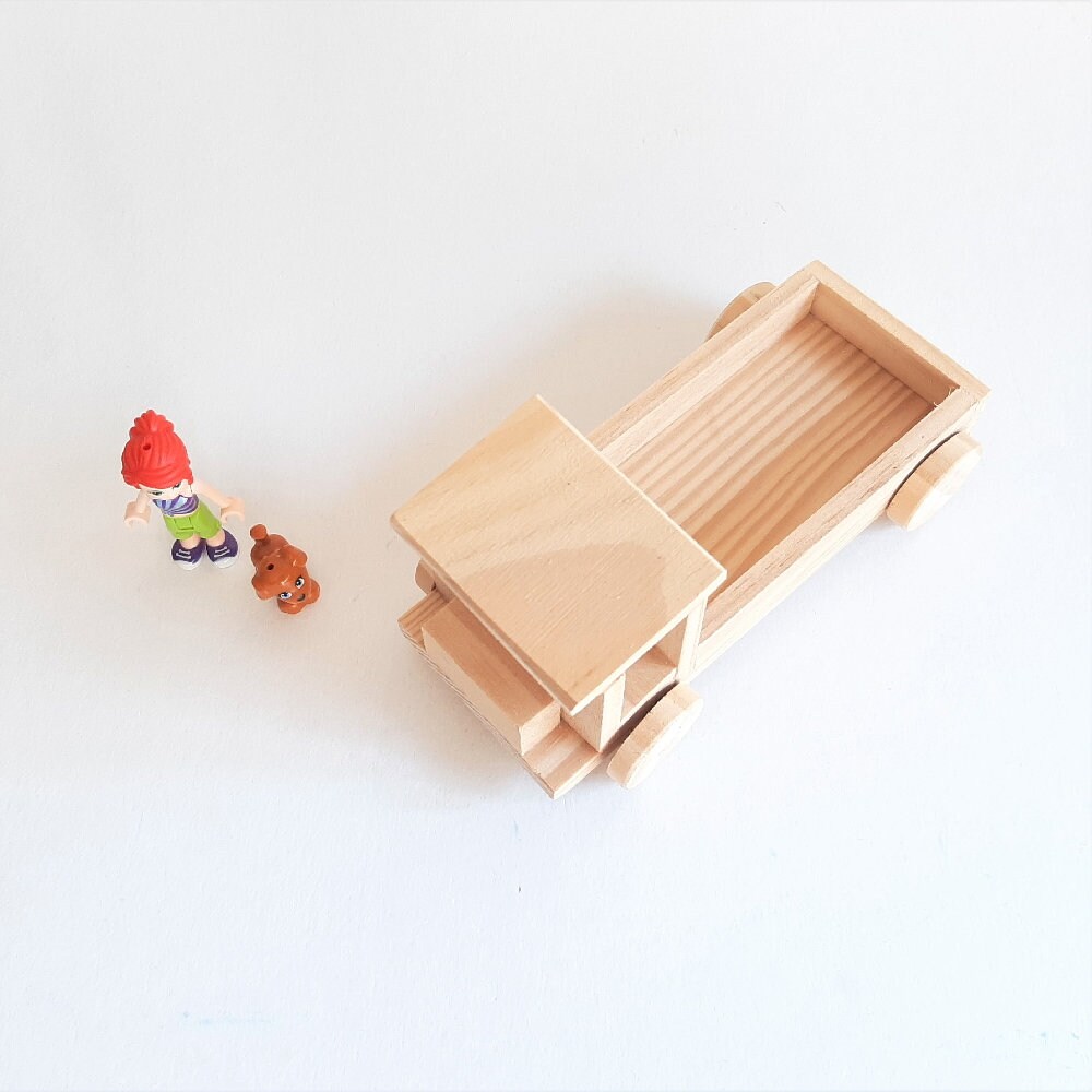 Miniature Wooden Truck to Paint / Wooden Toy to Paint / Wooden Etsy