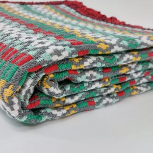 Traditional Portuguese Blanket 160x220cm / Cotton Blanket / Wool Blanket / Sofa Blanket / Vintage Blanket / Farmhouse Decor / New Home Gift