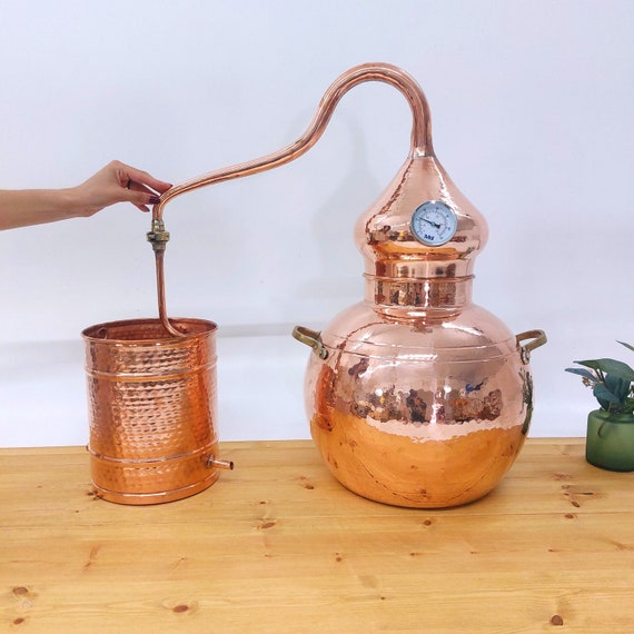 伝統的なアランビック蒸留器 20L / 銅製アランビック蒸留器 / アラン