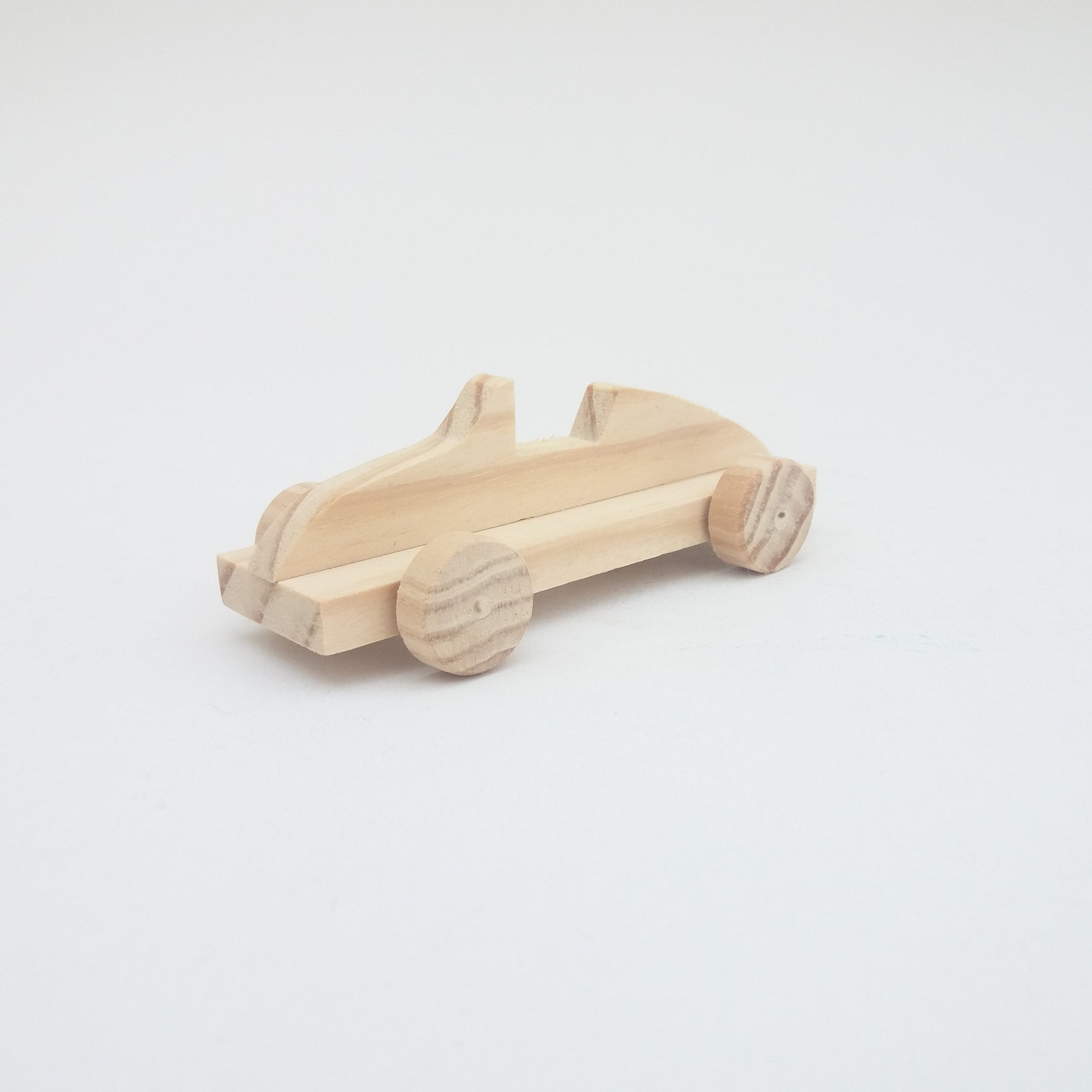 Wooden Car to Paint / Miniature Wooden Car / Wood Toy to Paint Etsy