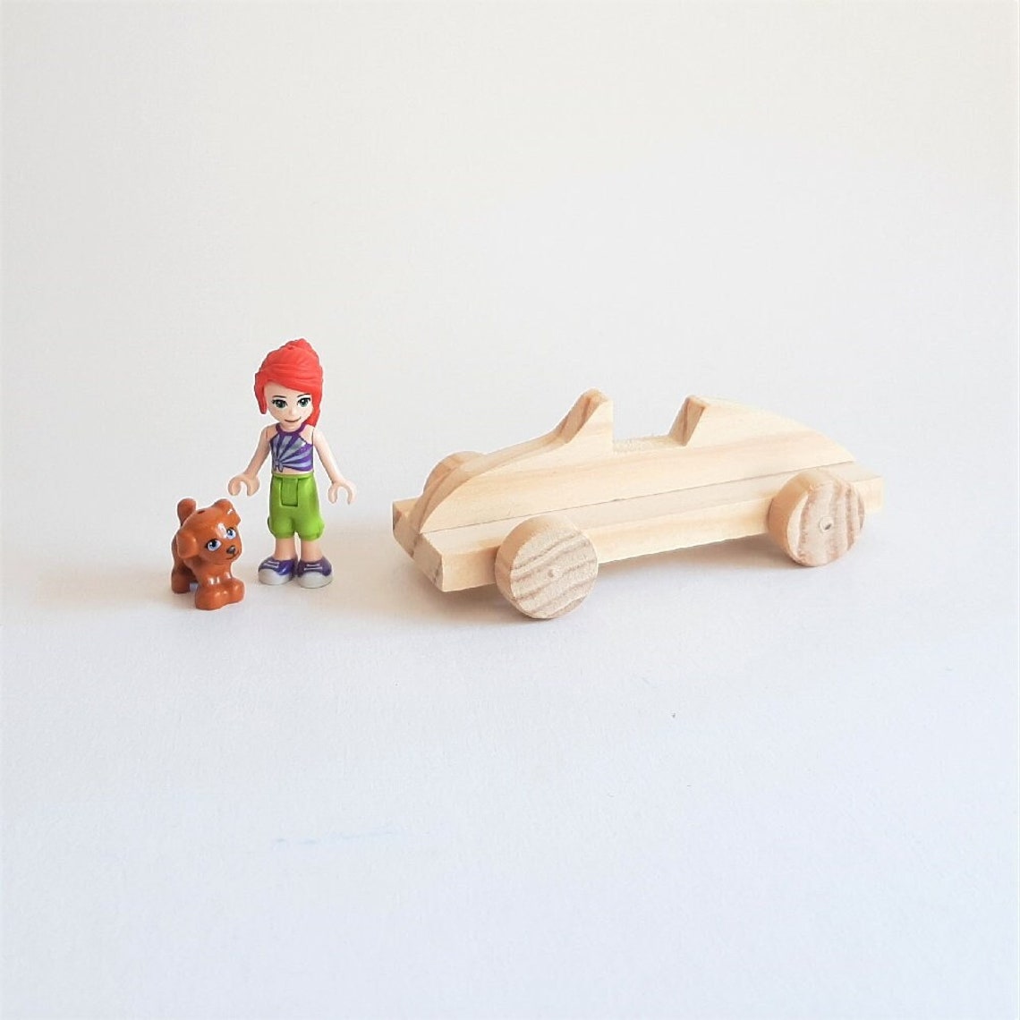 Wooden Car to Paint / Miniature Wooden Car / Wood Toy to Paint Etsy