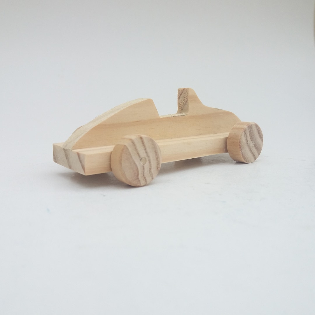 Wooden Car to Paint / Miniature Wooden Car / Wood Toy to Paint / Wooden