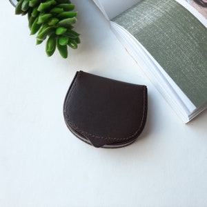 Monedero de cuero / Monedero pequeño / Monedero / Monedero natural / Monedero de cuero / Monedero ecológico / Regalo para él / Regalo de Navidad