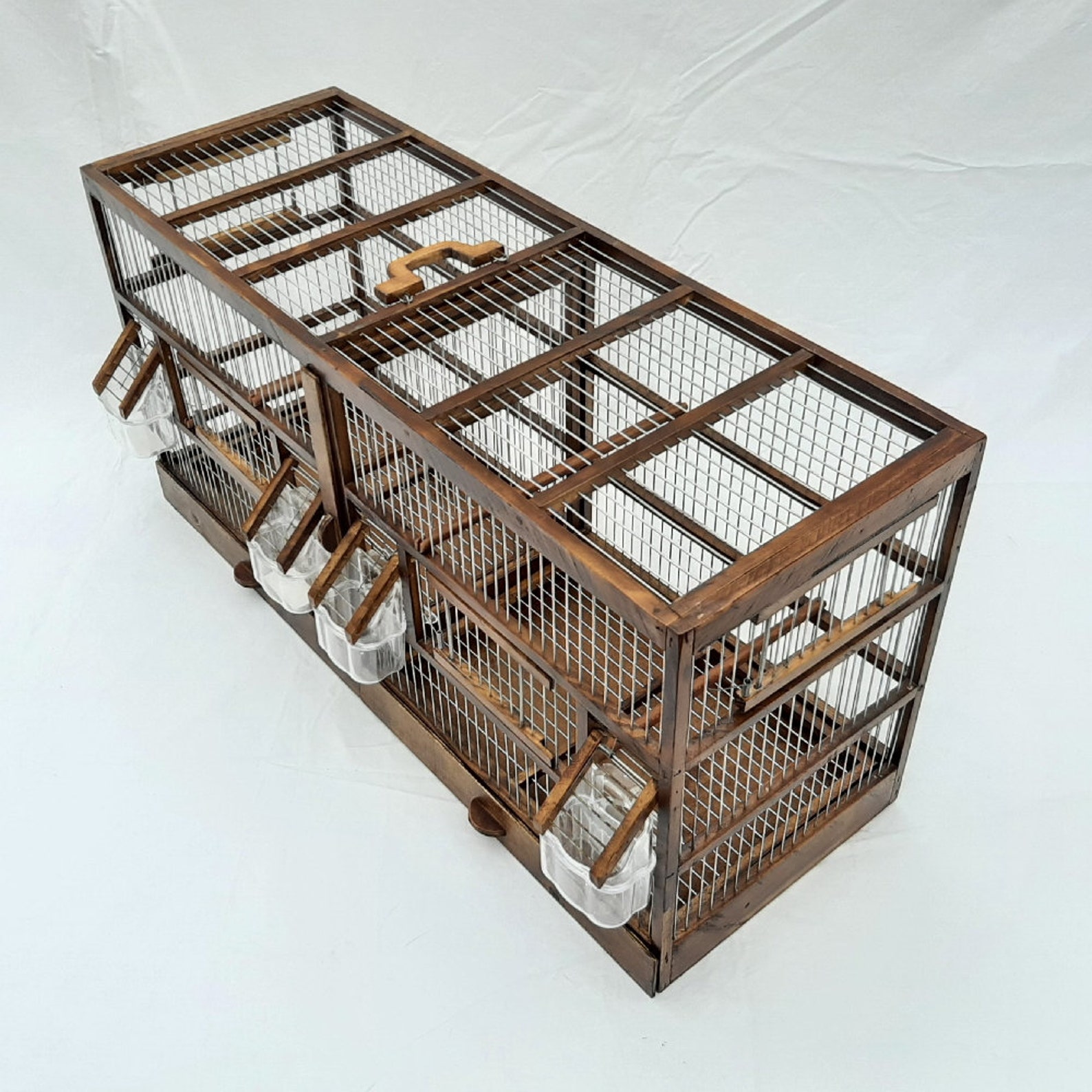 Large Rectangular Bird Cage Full Handmade / Canary Cage / Bird Etsy