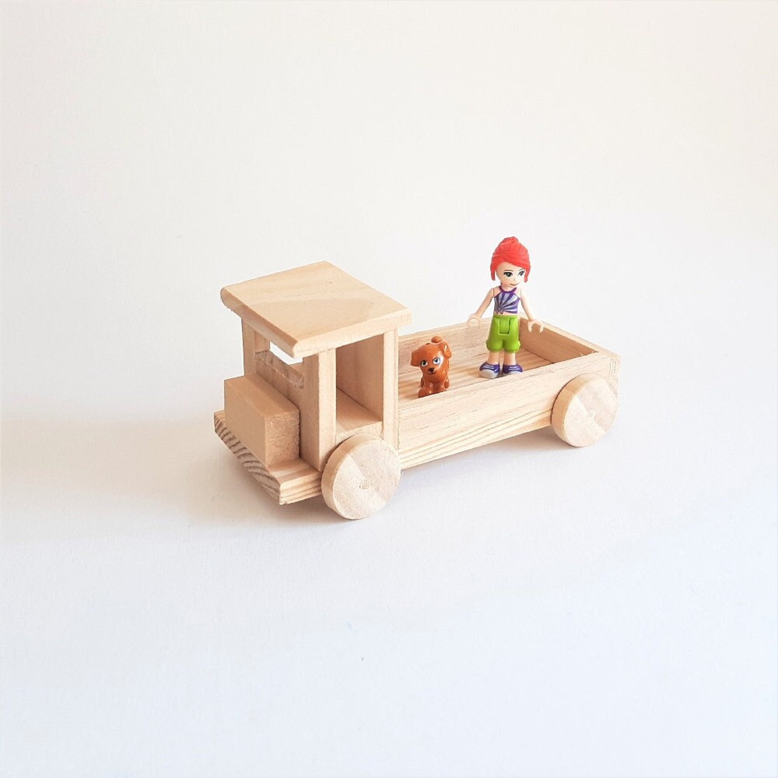 Miniature Wooden Truck to Paint / Wooden Toy to Paint / Wooden Etsy