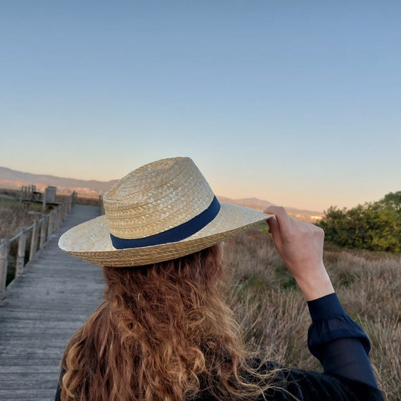 Homoyoyo Cappello Da Pescatore In Paglia Intrecciata – Leggero E Traspirante Per Uomo E Donna, Protezione Solare UV - 2