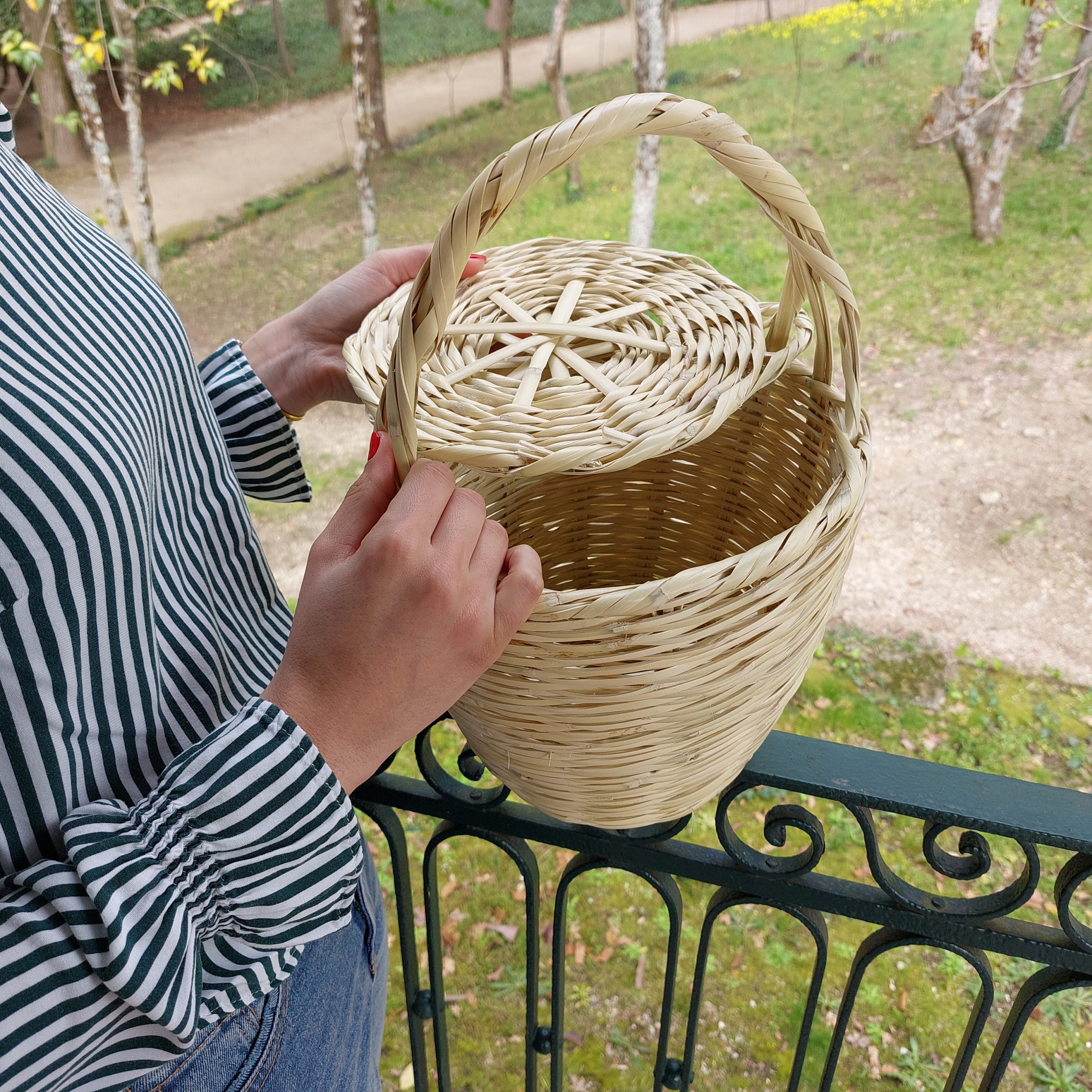 Original Jane Birkin Basket / Cane Basket / Birkin Basket