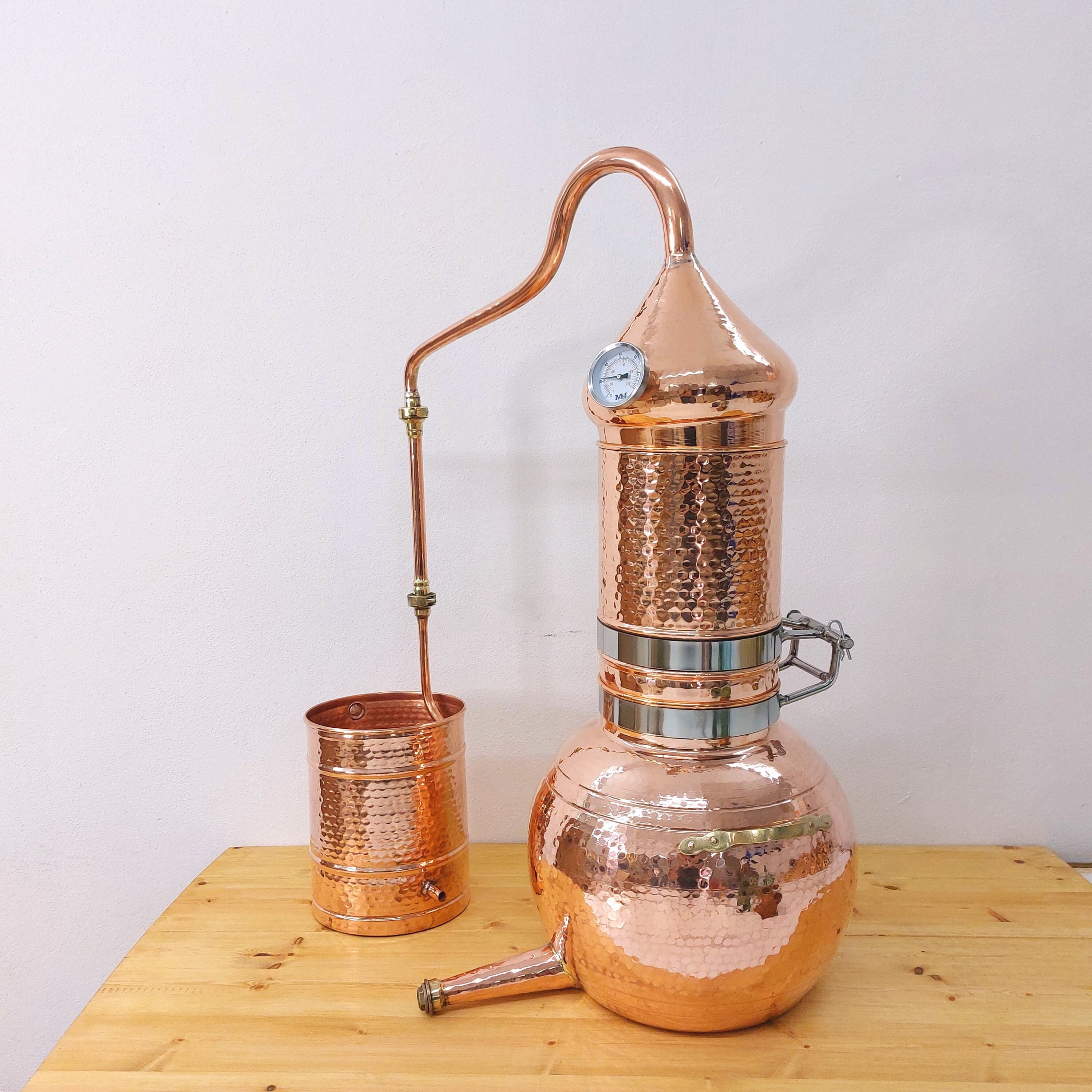 コラムアレンビック20L / ハンドメイドアレンビック / 銅製アレン