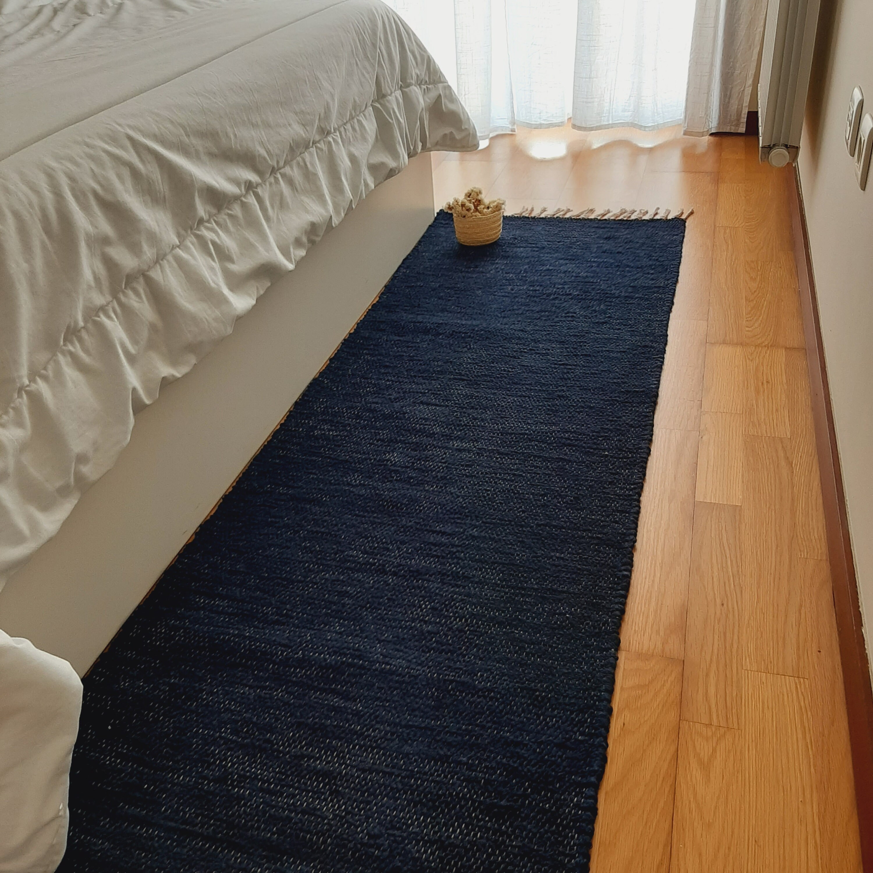 Long Runner Rug Dark Blue 300cm / Rug Runner / Hallway Rug / Floor Rug ...