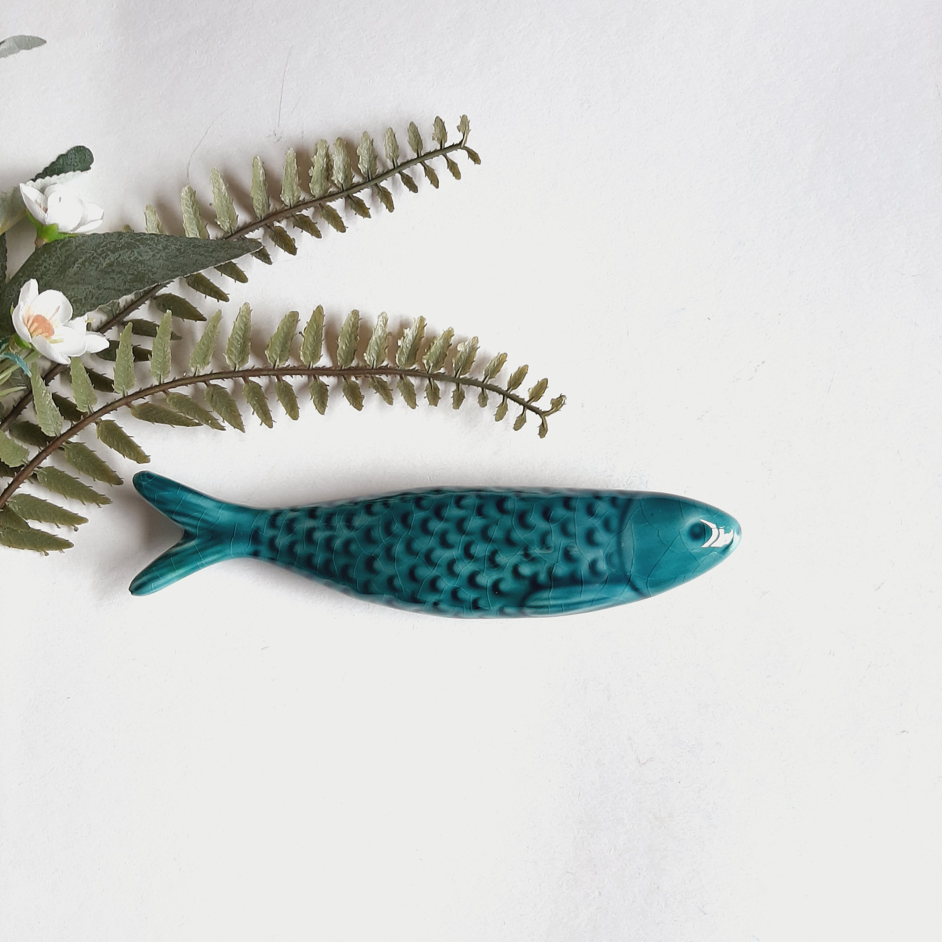 Ceramic Glazed Sardines / Ceramic Sardine / Traditional Etsy UK