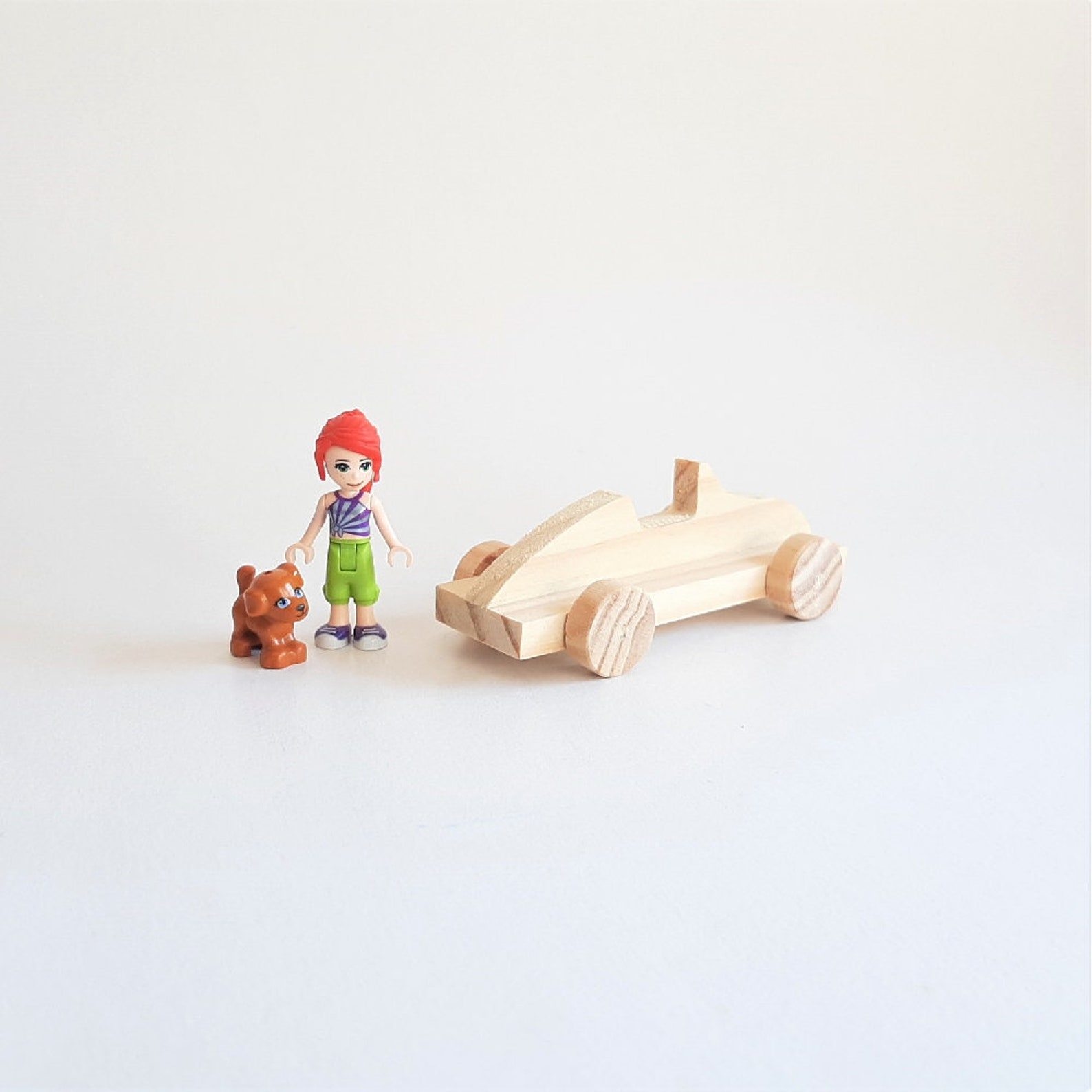Wooden Car to Paint / Miniature Wooden Car / Wood Toy to Paint Etsy