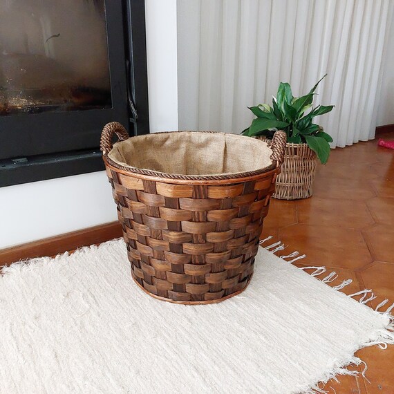 Large store firewood basket