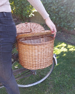 Handlebar Basket Bicycle Baskets On Amazon ProSource Style Removable Wicker Bike Basket, Front Handlebar Accessory For  Cruisers
