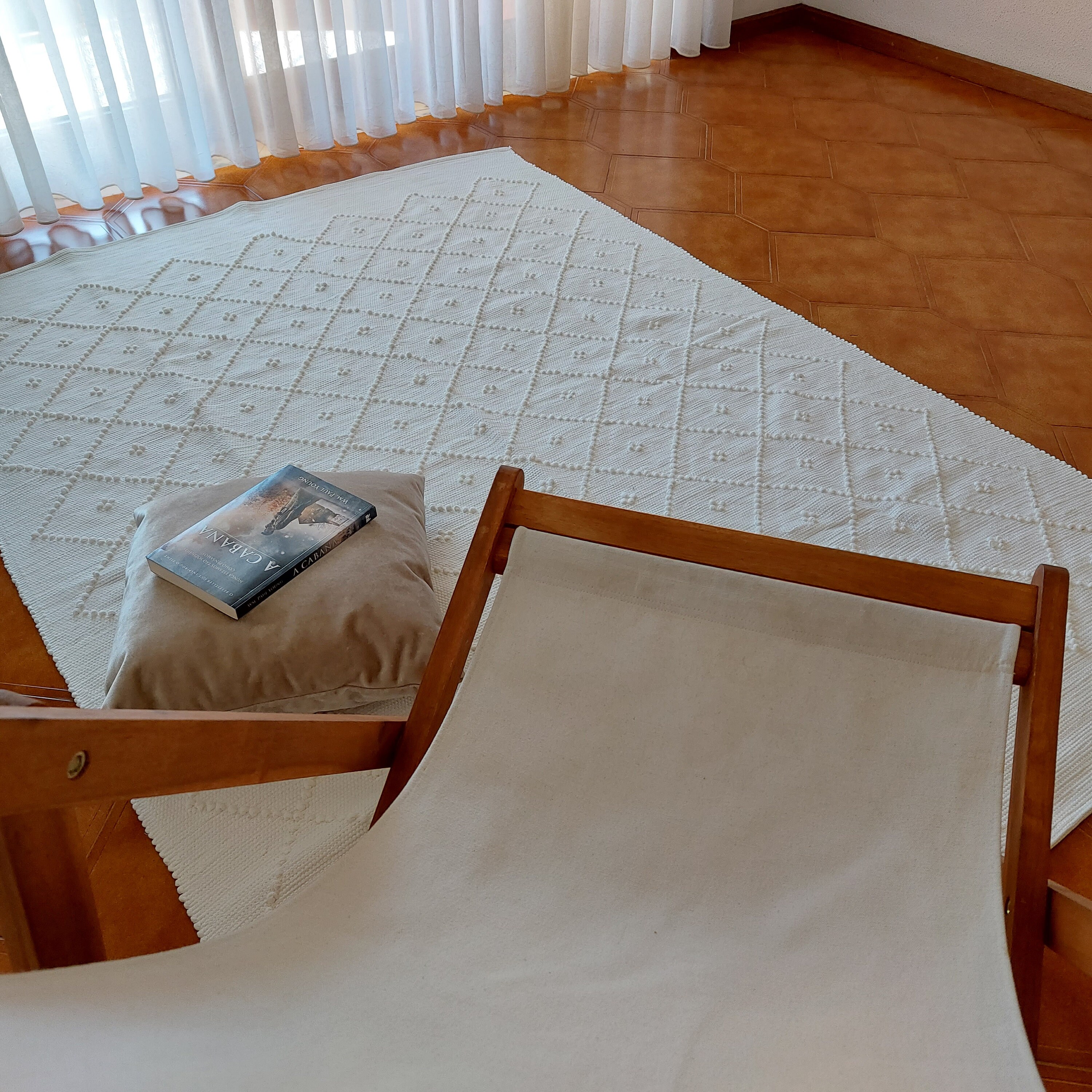 Large White Rug 200x150 / Nursery Rug / Cotton Rug / Living Etsy