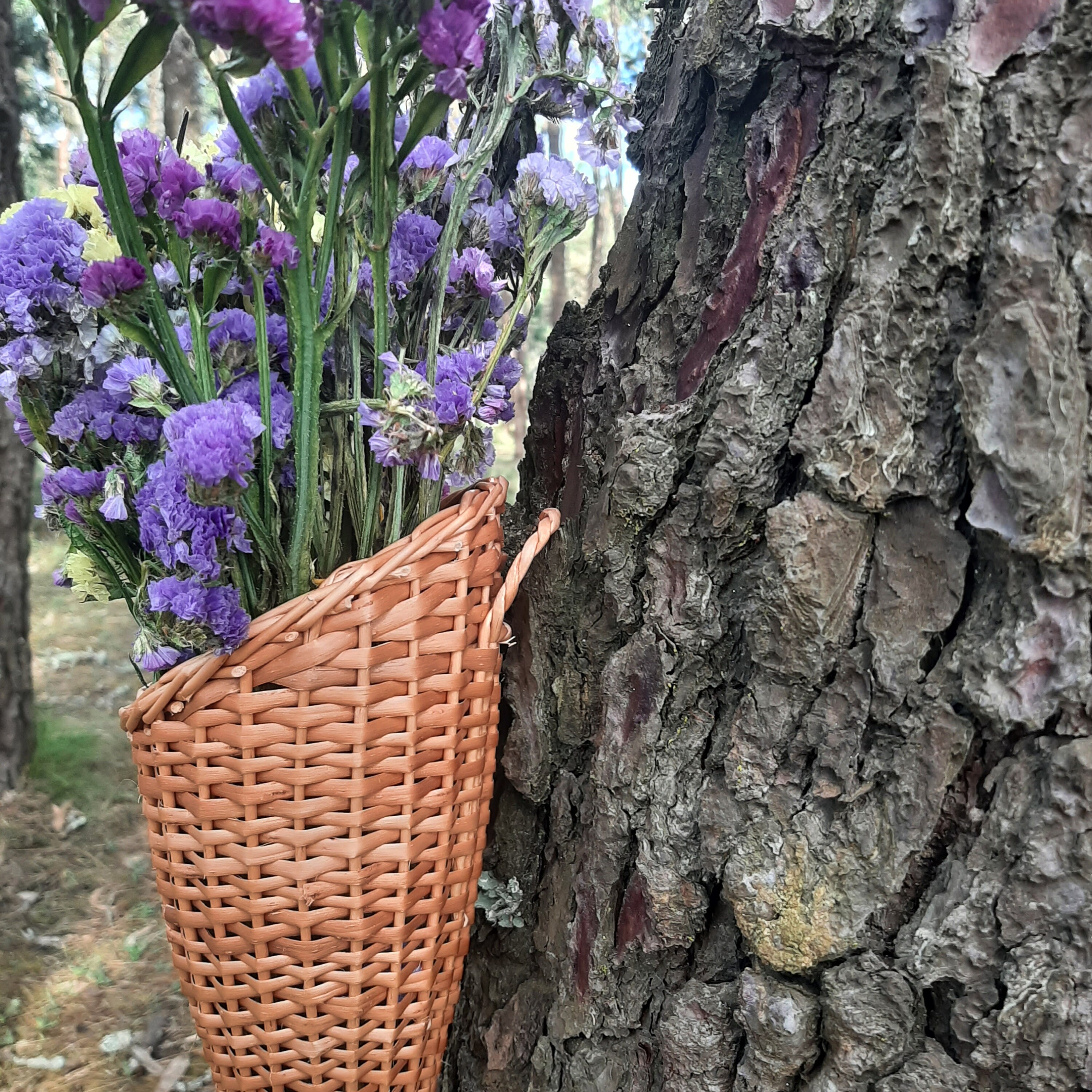 Cestino Per Fiori Da Sposa In Iuta E Raso, Vintage Con Rose Rustiche – Per Damigelle E Bambine, Decorazione Matrimonio - 2