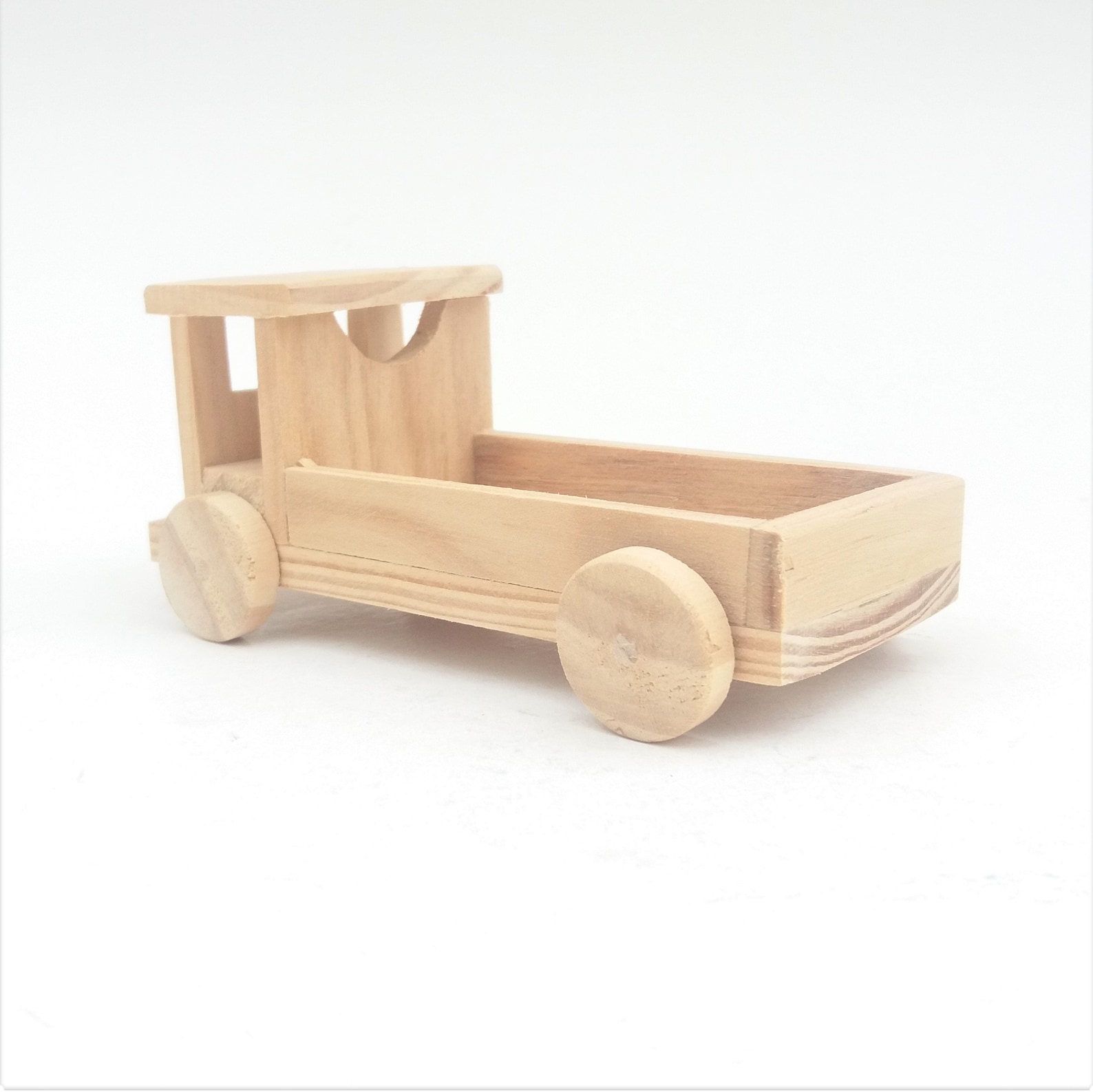 Miniature Wooden Truck to Paint / Wooden Toy to Paint / Wooden Etsy