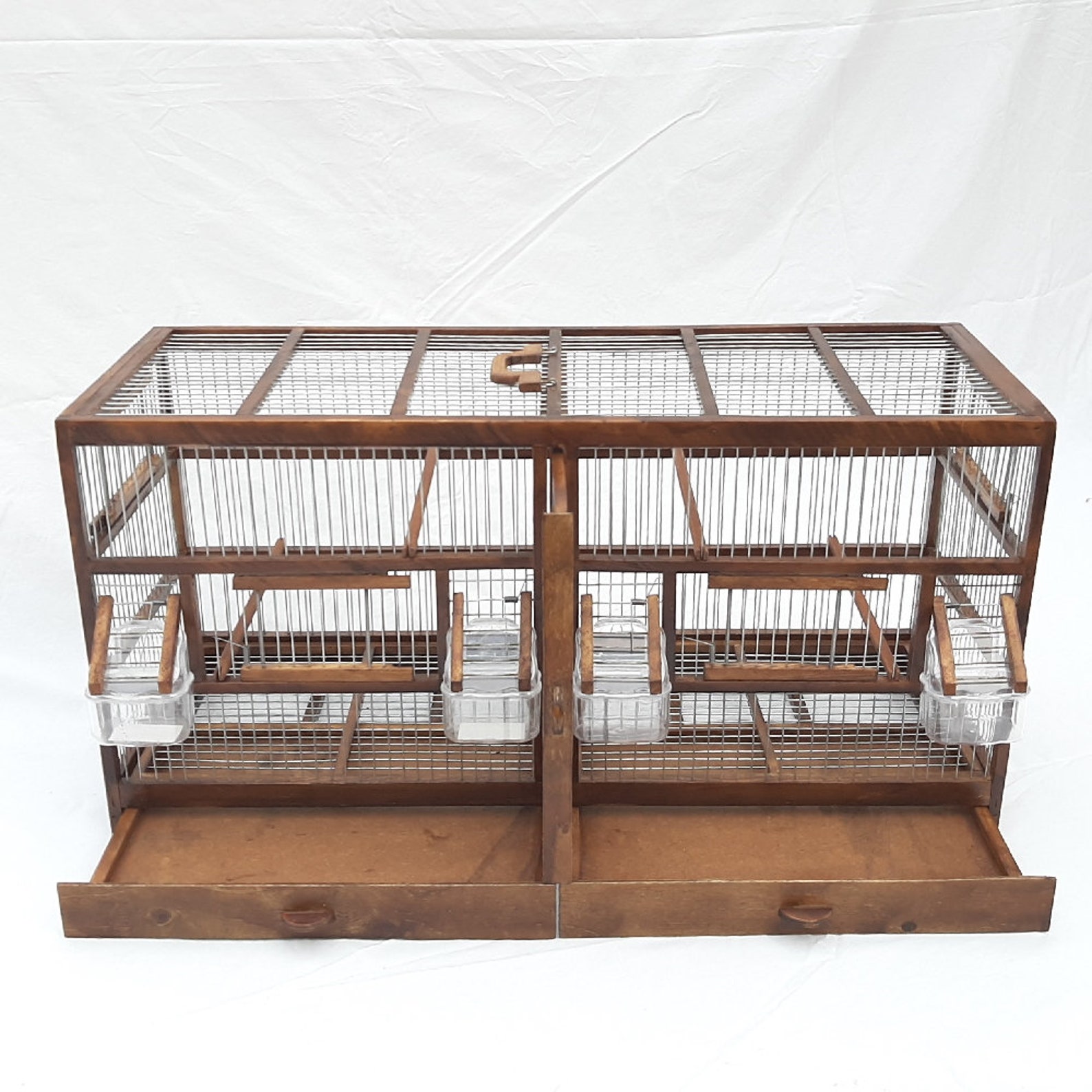 Large Rectangular Bird Cage Full Handmade / Canary Cage / Bird Etsy