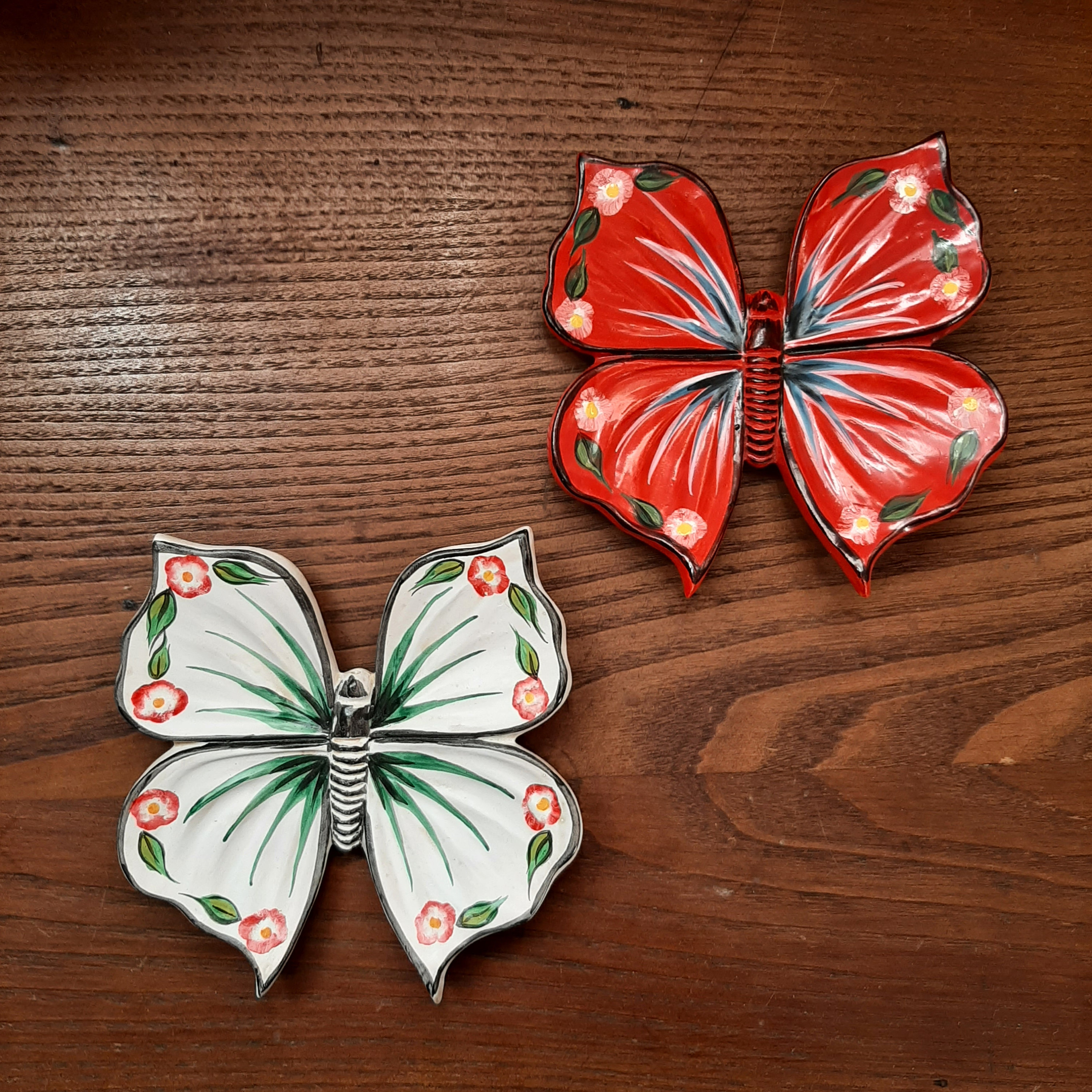 Ceramic Butterfly / Butterfly Wall Art / Handmade Ceramics / Etsy