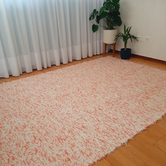 Coral cheap area rug