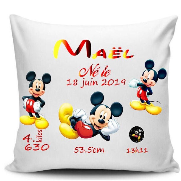 Coussin Naissance Personnaliser
