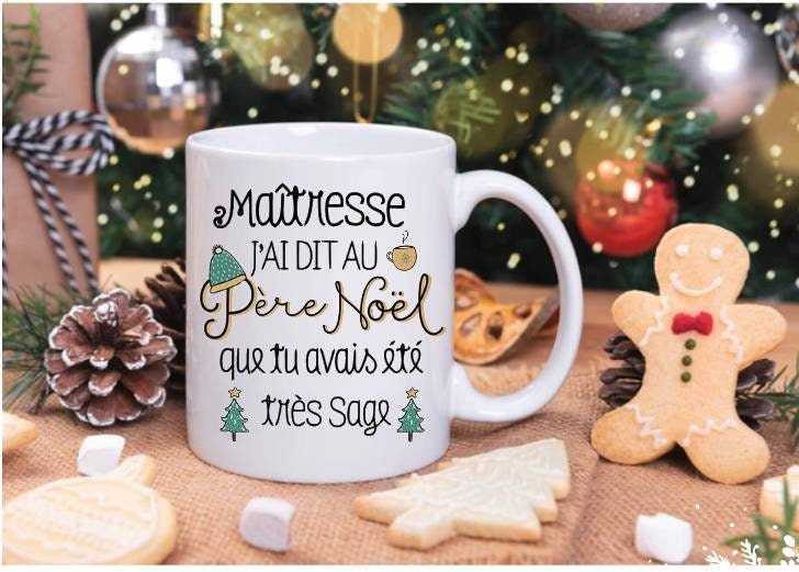 Mug Personnalisé Pour Maitresse