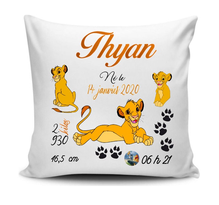 Coussin Personnaliser Naissance