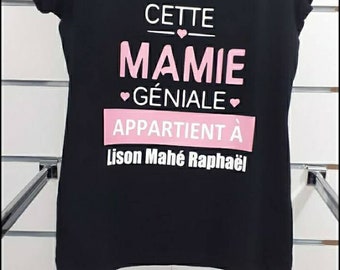 T Shirt De Grand Mere Etsy T Shirt De Grand Mere Etsy