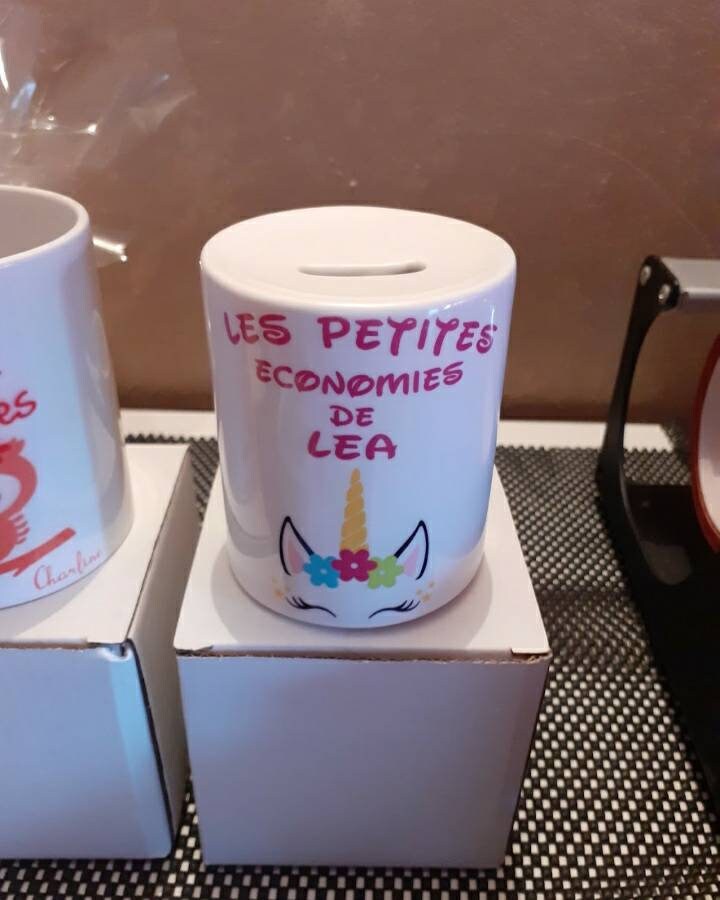 Tirelire Personnalisée