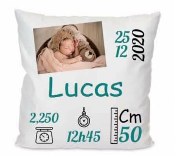 Coussin Naissance Personnaliser