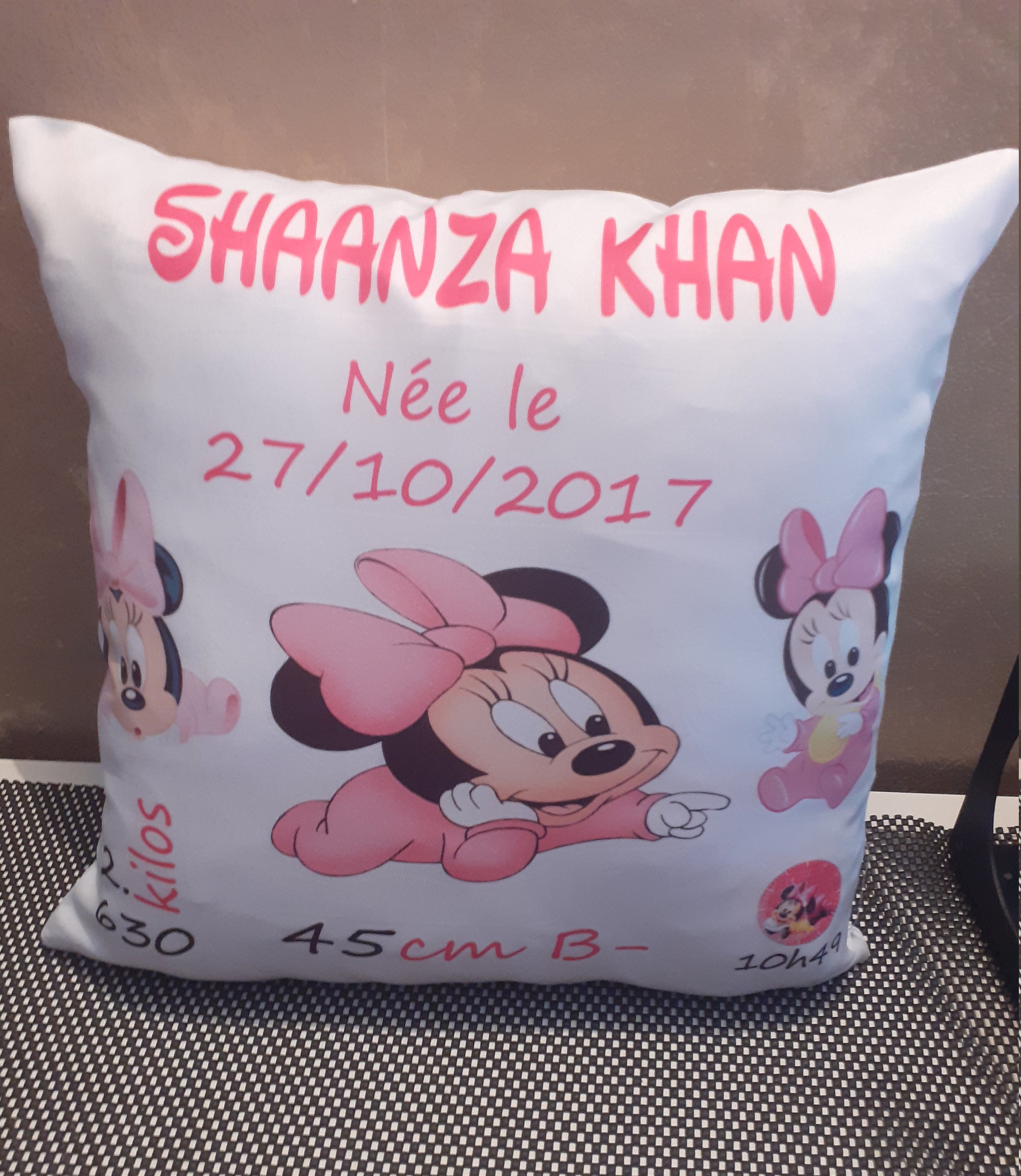 Coussin Personnaliser Minnie