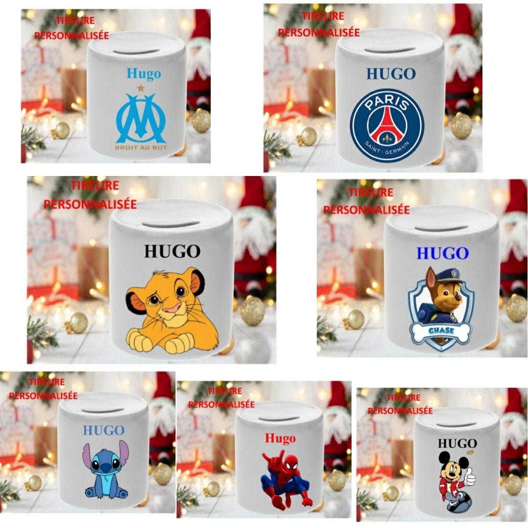 Tirelires Personnalisées