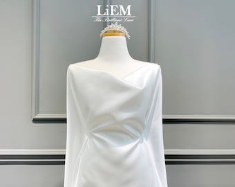 High quality Mikado Satin fabric, Bridal fabric for wedding