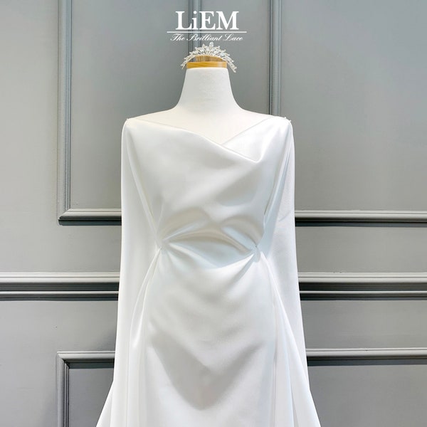 High quality Mikado Satin fabric, Bridal fabric for wedding
