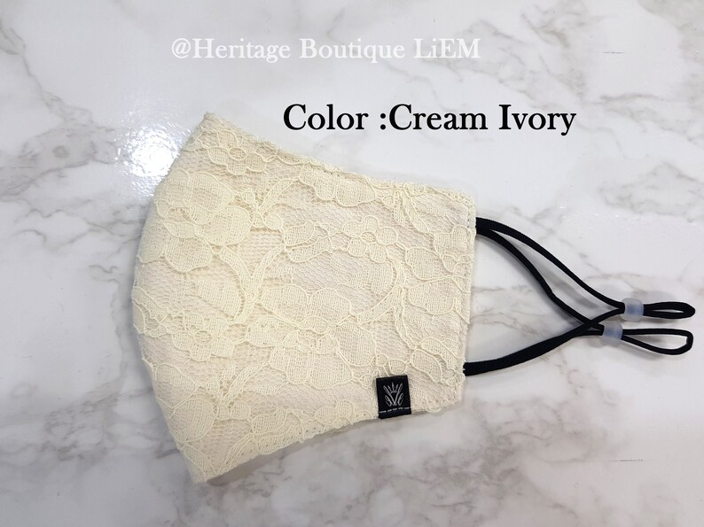 Bridal shower Face Mask with filter pocket 100 Premium Etsy