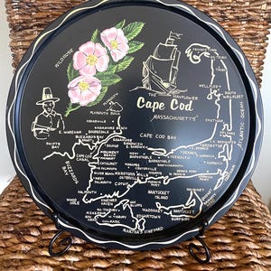 Cape Cod Vintage Souvenir Plåtbricka