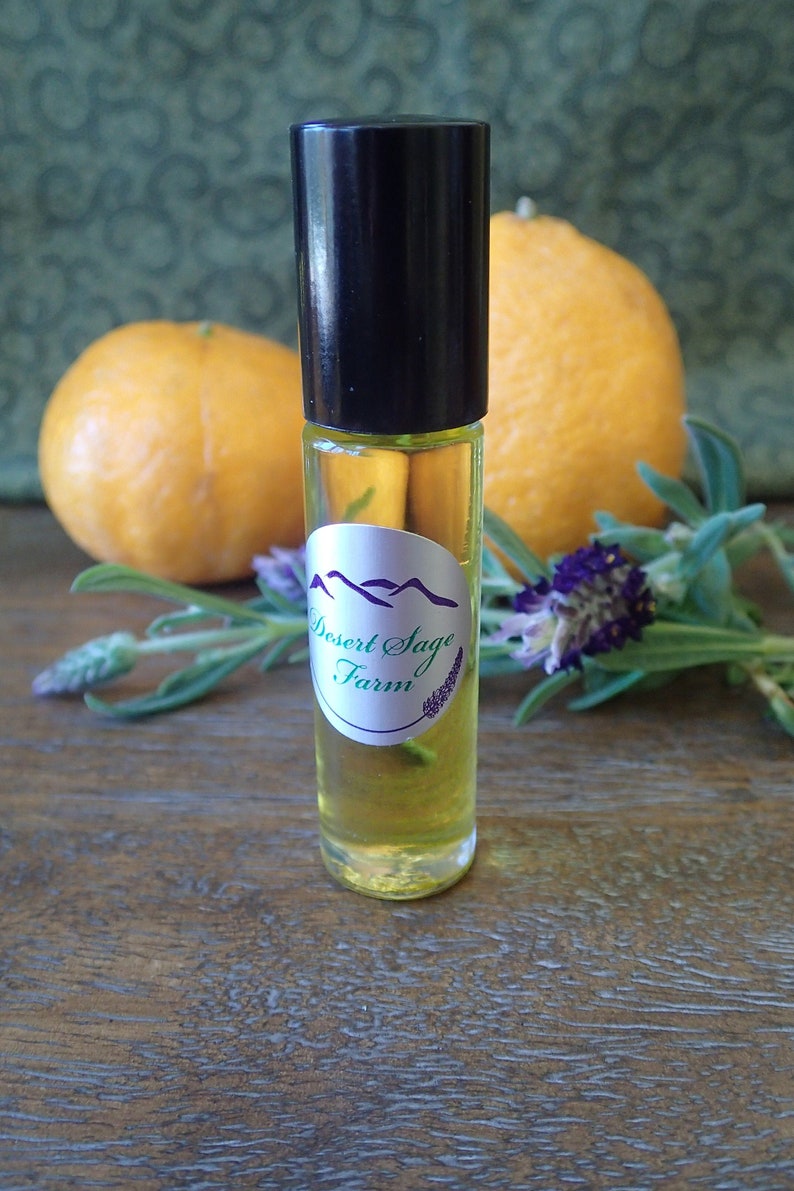100 Percent Natural Perfume/ Lavender Essential Oil/ Tangerine