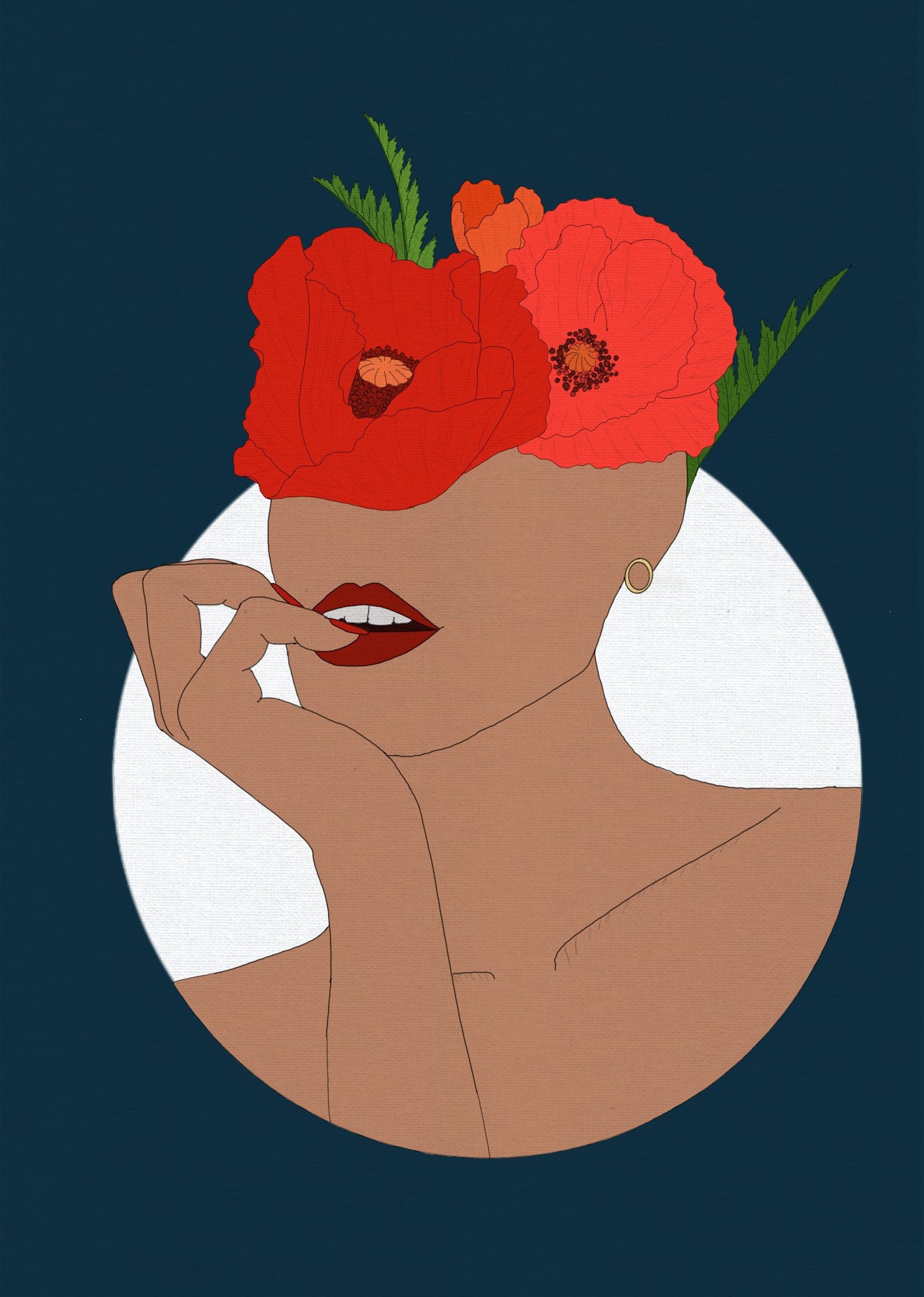 Botanical Woman Etsy