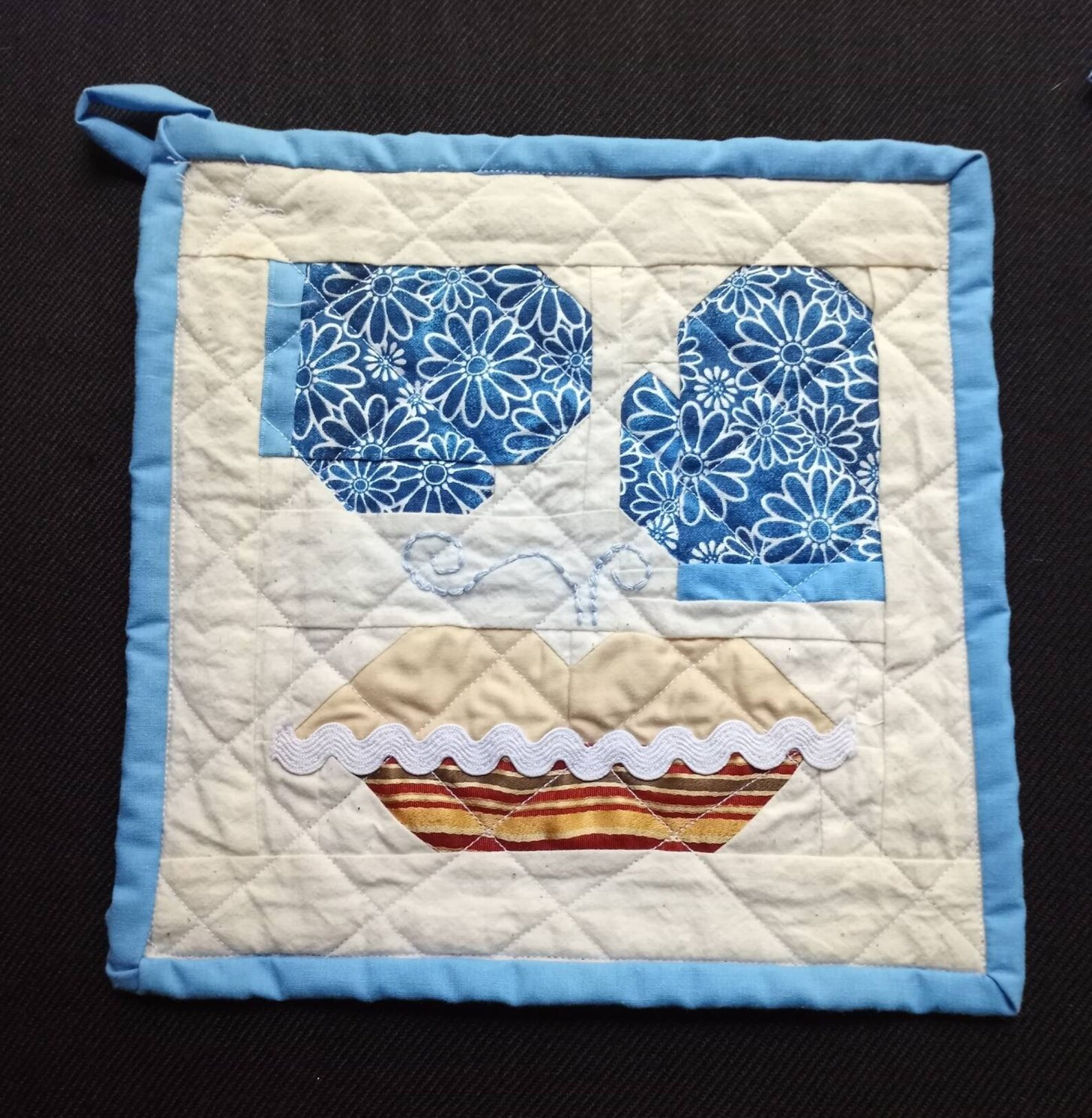 Quilted Pie Pot Holders Etsy