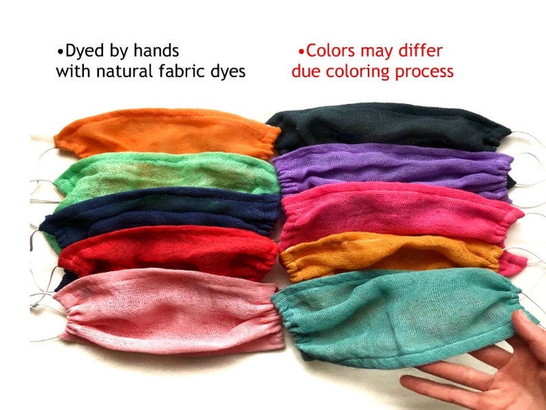 Charcoal Cheesecloth Mask Breathable Face Cover for Summer Etsy