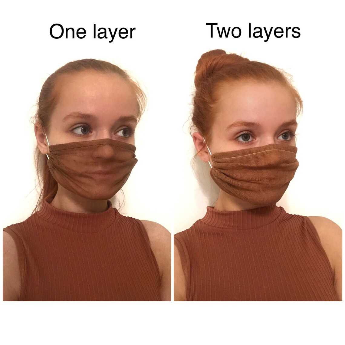 Charcoal Cheesecloth Mask Breathable Face Cover for Summer Etsy