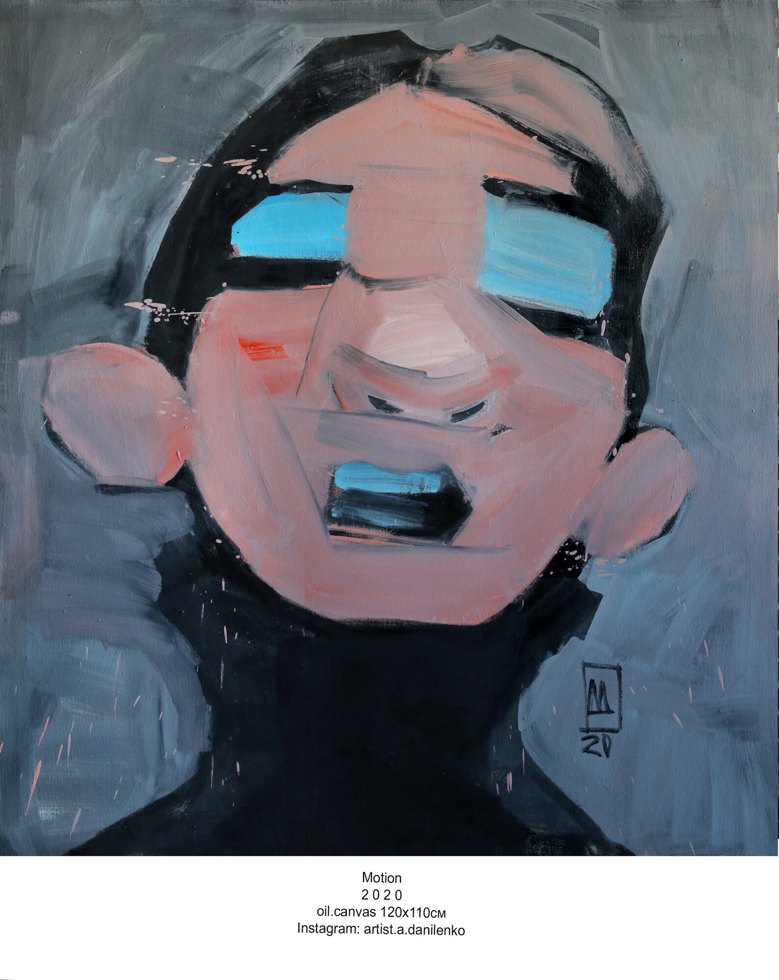 Motion 2020/ Oil painting Contemporary Art Modern Art Etsy