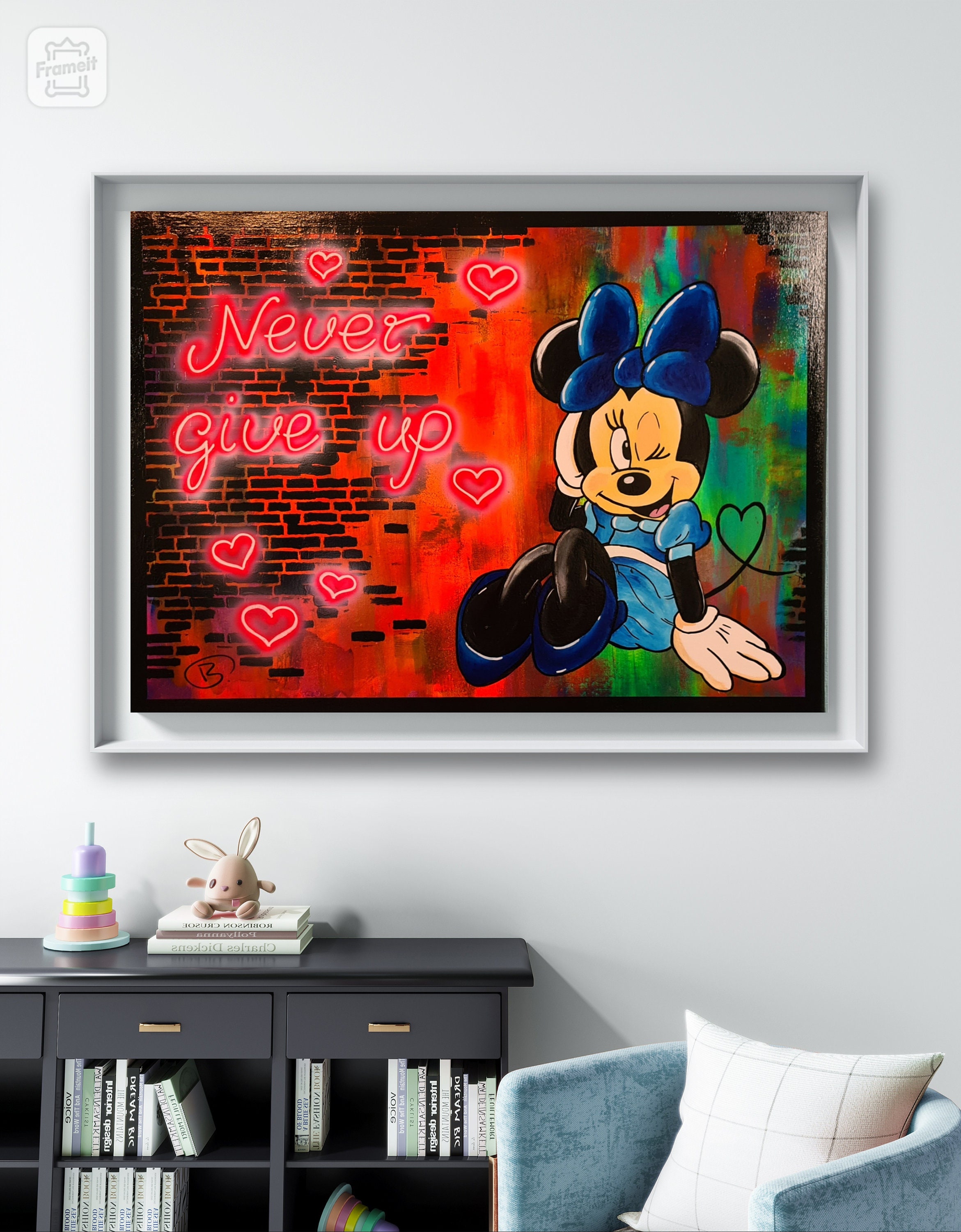 Louis Vuitton Minnie Mouse Collection Poster inspired 5x7 Poster or Sign