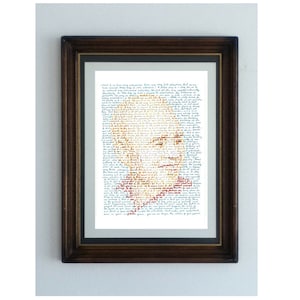 Cartel de Thich Nhat Hanh, un retrato del monje vietnamita en sus propias palabras