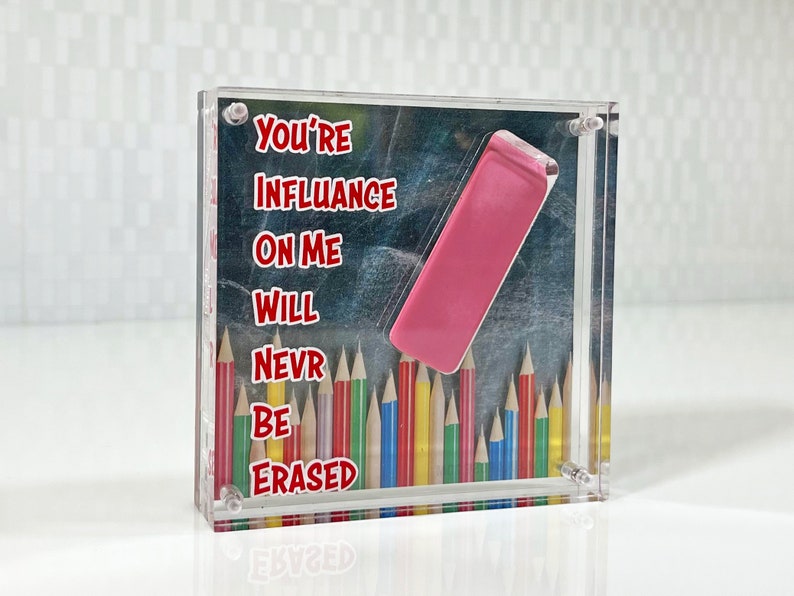 Teacher Appreciation Gift, Unique Christmas Gift for Teacher, Thank You Back to School Gift for Elementary Teacher, Teacher's Desk Accessory image 4