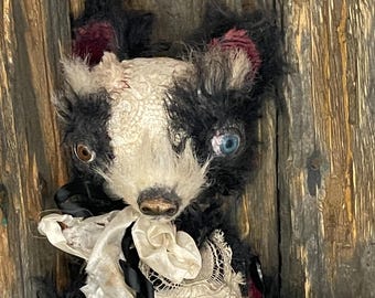 Thomas artist Teddybear, handmade creations by Bearparadise